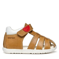 Geox Βρεφικά Πέδιλα Κλειστά Macchia Καφέ