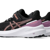 Asics Παιδικά Gt-1000 13ps Μαύρο/Κοραλί Αυτοκόλητο