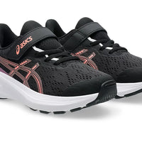 Asics Παιδικά Gt-1000 13ps Μαύρο/Κοραλί Αυτοκόλητο