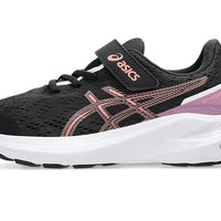 Asics Παιδικά Gt-1000 13ps Μαύρο/Κοραλί Αυτοκόλητο