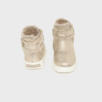 Mayoral Βρεφικά Μποτάκια Γουνάκι Χρυσο