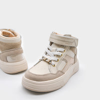 Mayoral Παιδικά Μποτακι urban ελαφρυ δερµατινο Εκρού