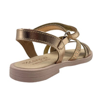 Scarpy Παιδικά Πέδιλα 192A Χαλκός Αυτοκόλητο