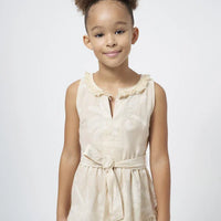 Mayoral Παιδικό Φόρεμα Αμάνικο 24-06955-089 Μπεζ-εκρού