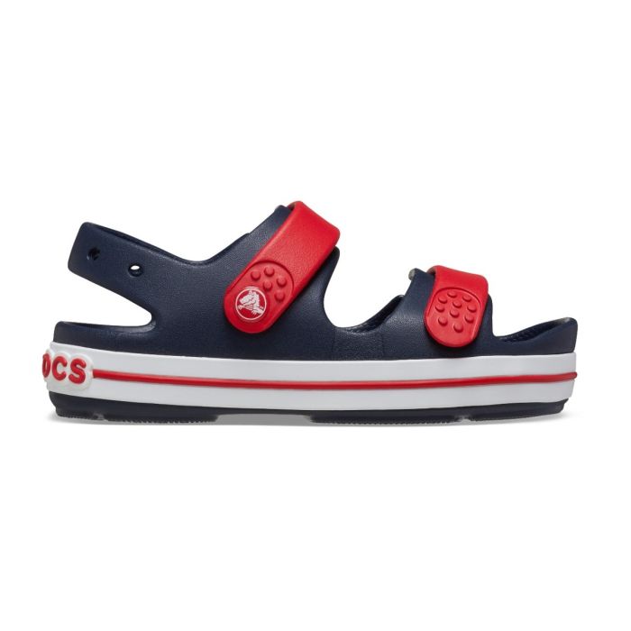 Crocs Crocband Cruiser Βρεφικά Sandal Μπλε/Κοκκινό