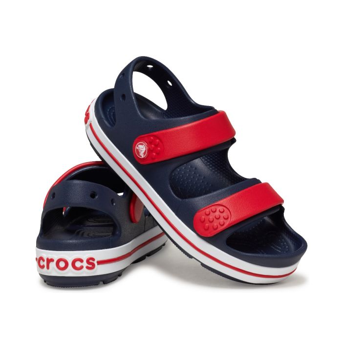 Crocs Crocband Cruiser Βρεφικά Sandal Μπλε/Κοκκινό