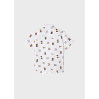 Mayoral Πουκαμισο κοντομαν σταμπωτο 23-03162-042