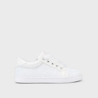 Mayoral Παιδικά Sneakers Λευκά Γκλίτερ