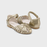 Mayoral Παιδικά Πέδιλα Κλειστά Χρυσά