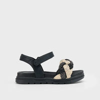 Mayoral Παιδικά Πέδιλα Πλεξούδες Μάυρα