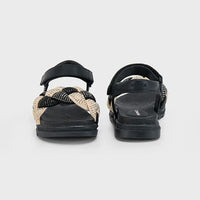 Mayoral Παιδικά Πέδιλα Πλεξούδες Μάυρα