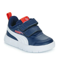 Puma Courtflex V3 V Inf Παιδικά Sneakers Μπλε