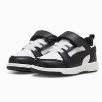 Puma Παιδικό Rebound V6 Λευκό/Μαύρο