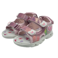 Zak Παιδικά Πέδιλα Φωτάκια Ροζ