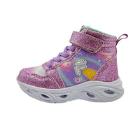 Fila Βρεφικά Μποτάκια Memory Wizzard Ροζ Φωτάκια