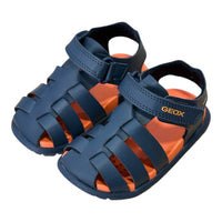 Geox Βρεφικά Πέδιλα Fusbetto Water Friendly Μπλέ