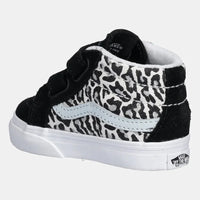 Vans Βρεφικά SK8-Mid Leopard Glitter Ημιμποτα Μαύρο