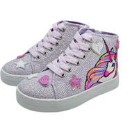 Lelli Kelly Vittoria Μποτάκια Glitter Λιλά