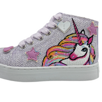 Lelli Kelly Vittoria Μποτάκια Glitter Λιλά