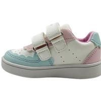 Geox Βρεφικά Sneakers Eclyper Λευκό/Γαλάζιο