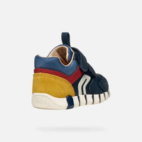 Geox Βρεφικά Αθλητικά Lupidoo Μπλέ