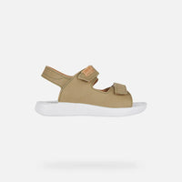 Geox Παιδικά Πέδιλα Lightfloppy Μπεζ