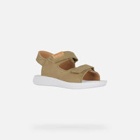 Geox Παιδικά Πέδιλα Lightfloppy Μπεζ