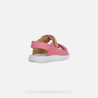 Geox Βρεφικά Πέδιλα Lightfloppy Φούξια