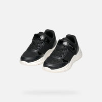 Geox Παιδικά Loftus Αθλητικό Μαύρο