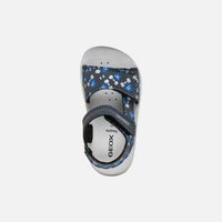 Geox Βρεφικά Lightfloppy Μπλε / Ρουά