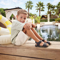 Geox Παιδικά Πέδιλα Αδιάβροχα Fusbetto Μπλε Παραλλαγή