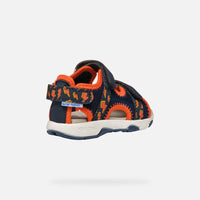 Geox Βρεφικά Πέδιλα Multy Water Friendly Μπλε