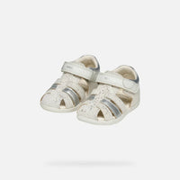 Geox Βρεφικά Πέδιλα Macchia Λευκα