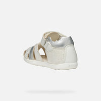 Geox Βρεφικά Πέδιλα Macchia Λευκα