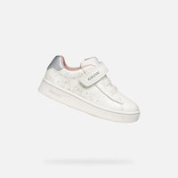 Geox Βρεφικά Sneakers Eclyper Λευκά
