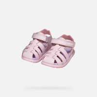 Geox Βρεφικά Πέδιλα Fusbetto Water Friendly Ροζ