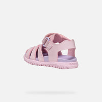 Geox Βρεφικά Πέδιλα Fusbetto Water Friendly Ροζ