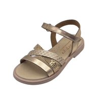 Scarpy Παιδικά Πέδιλα 192A Χαλκός Αυτοκόλητο