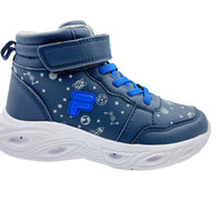 Fila Παιδικά Μποτάκια Memory Wizzard Μπλε Φωτάκια