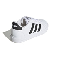 Adidas Παιδικά Grand Court Κορδόνι Λευκό/Μαυρό