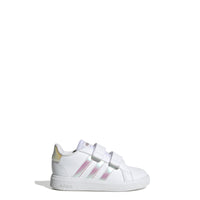 Adidas Βρεφικά Sneakers Grand Court Λευκό- Ιριδίζον