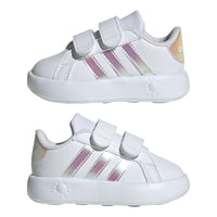 Adidas Βρεφικά Cf I Grand Court 2.0 Λευκό-Ιριδίζον