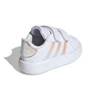 Adidas Βρεφικά Cf I Grand Court 2.0 Λευκό-Ιριδίζον