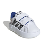 Adidas Βρεφικά Cf Grand Court Spider-Man Λευκό-Μπλέ
