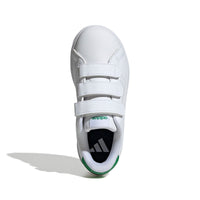 Adidas Παιδικά Advantage Base Λευκά/Πράσινο