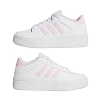 Adidas Παιδικά Break Start Bold Λεύκο-Ροζ Κορδόνι