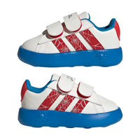 Adidas Βρεφικά Grand Court Spider-Man Λευκό -Μπλέ