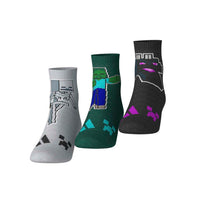 adidas Παιδικές κάλτσες Minecraft 3 Ζευγάρια