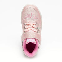 Lelli Kelly Sneakers Frangetta Ροζ Glitter Φωτακια