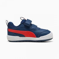 Puma Multiflex 2 Βρεφικό Sneakers Μπλε / Κόκκινο